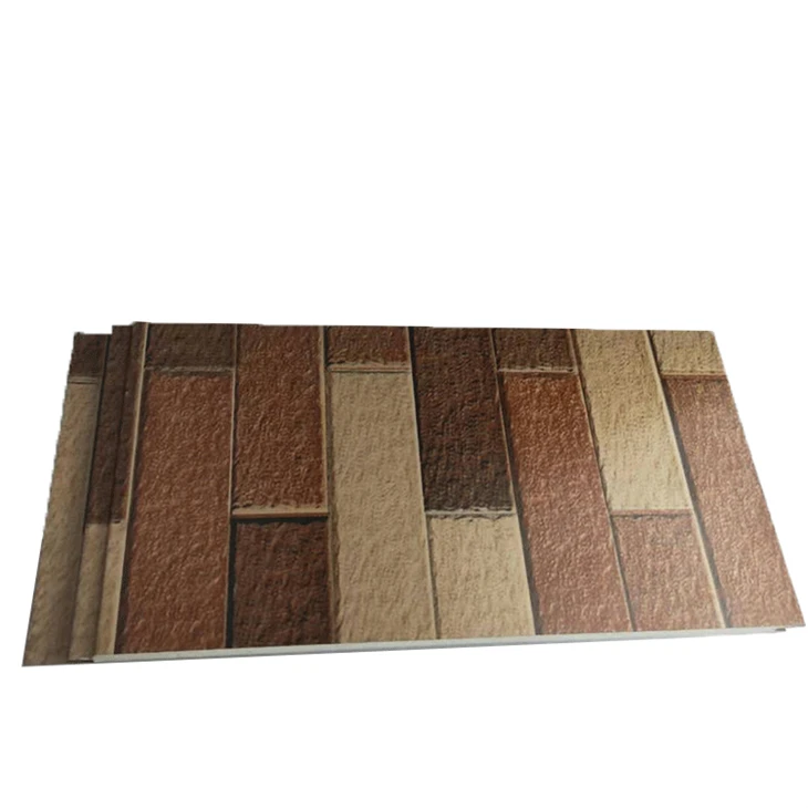 Waterproof Exterior PU Sandwich Panel Metal Siding 16mm 20mm For House suppliers